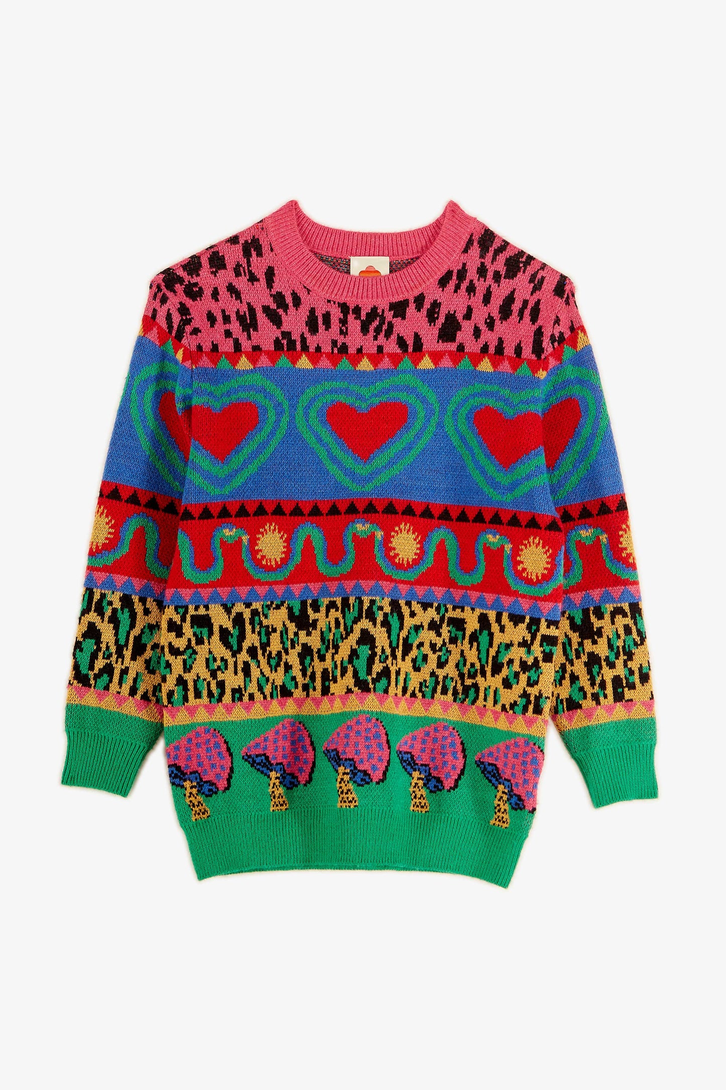 Farm Rio Graphic Elements Ainika Sweater