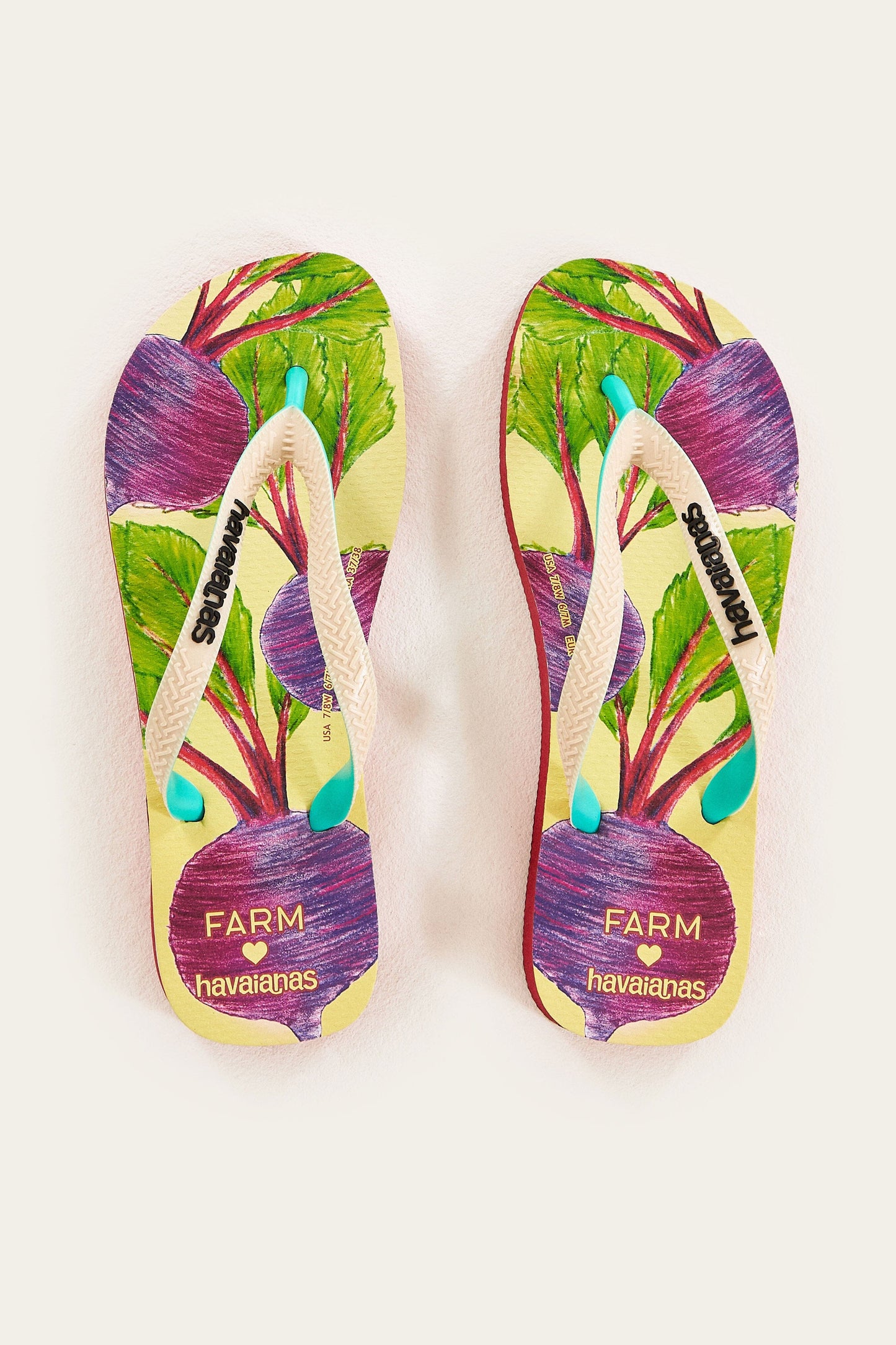 Radish Havaianas Sandals