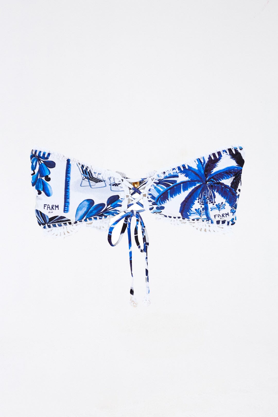 Farm Rio Sweet Rio Strapless Bikini Top