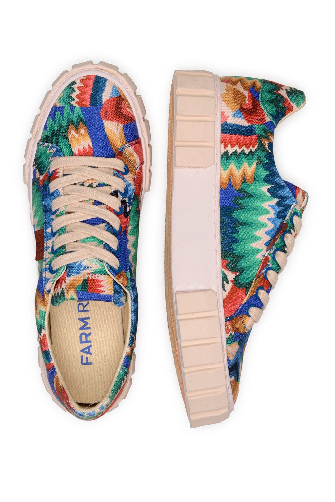 Farm Rio Chevron Toucans Flatform Sneaker