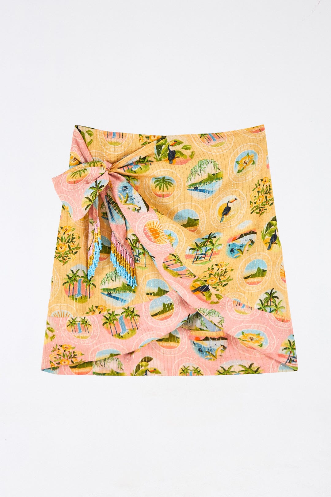 Farm Rio Rio Stamps Reversible Cover Up
