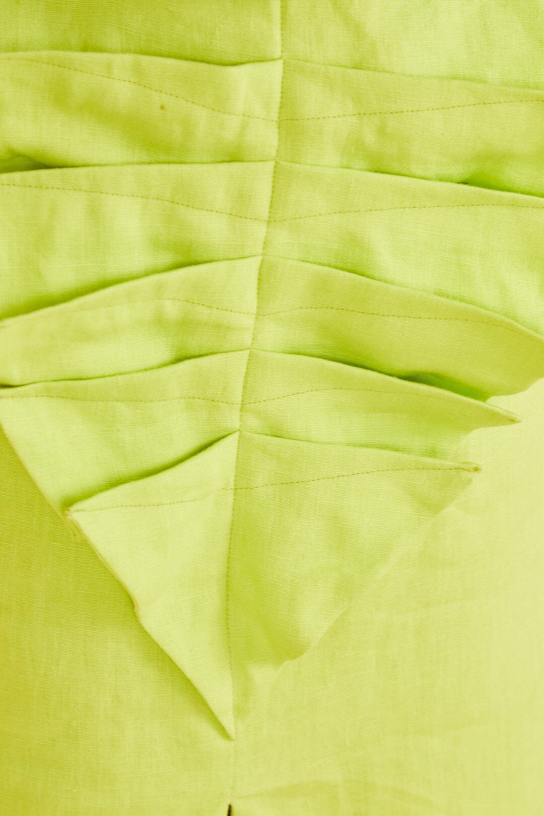 Farm Rio Lime Leaf Midi Skirt