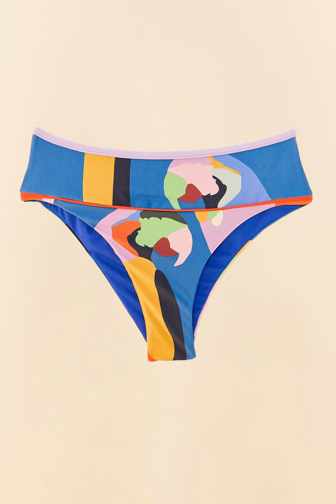 Farm Rio Araraquara High Waisted Bikini Bottom