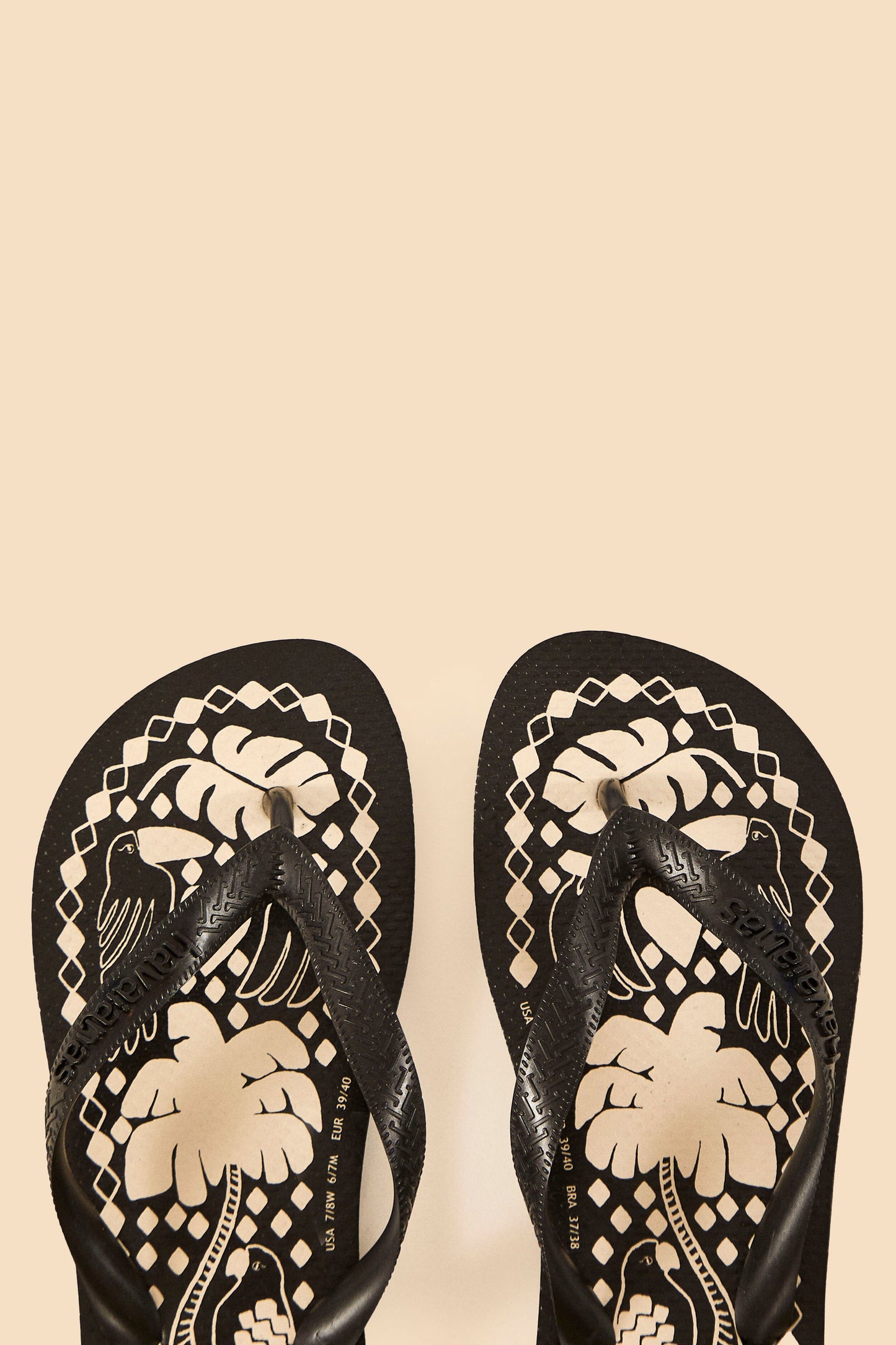 Farm Rio Jungle Scarf Havaianas Sandals