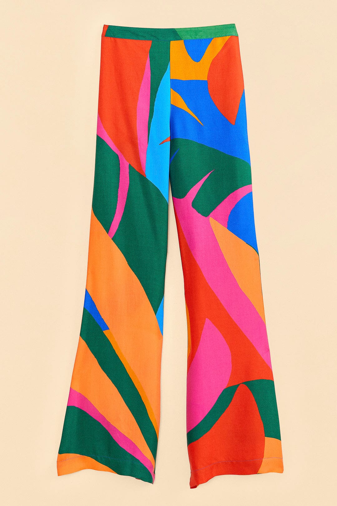 Farm Rio Colorful Leaves Lenzing™ Ecovero™ Viscose Pants