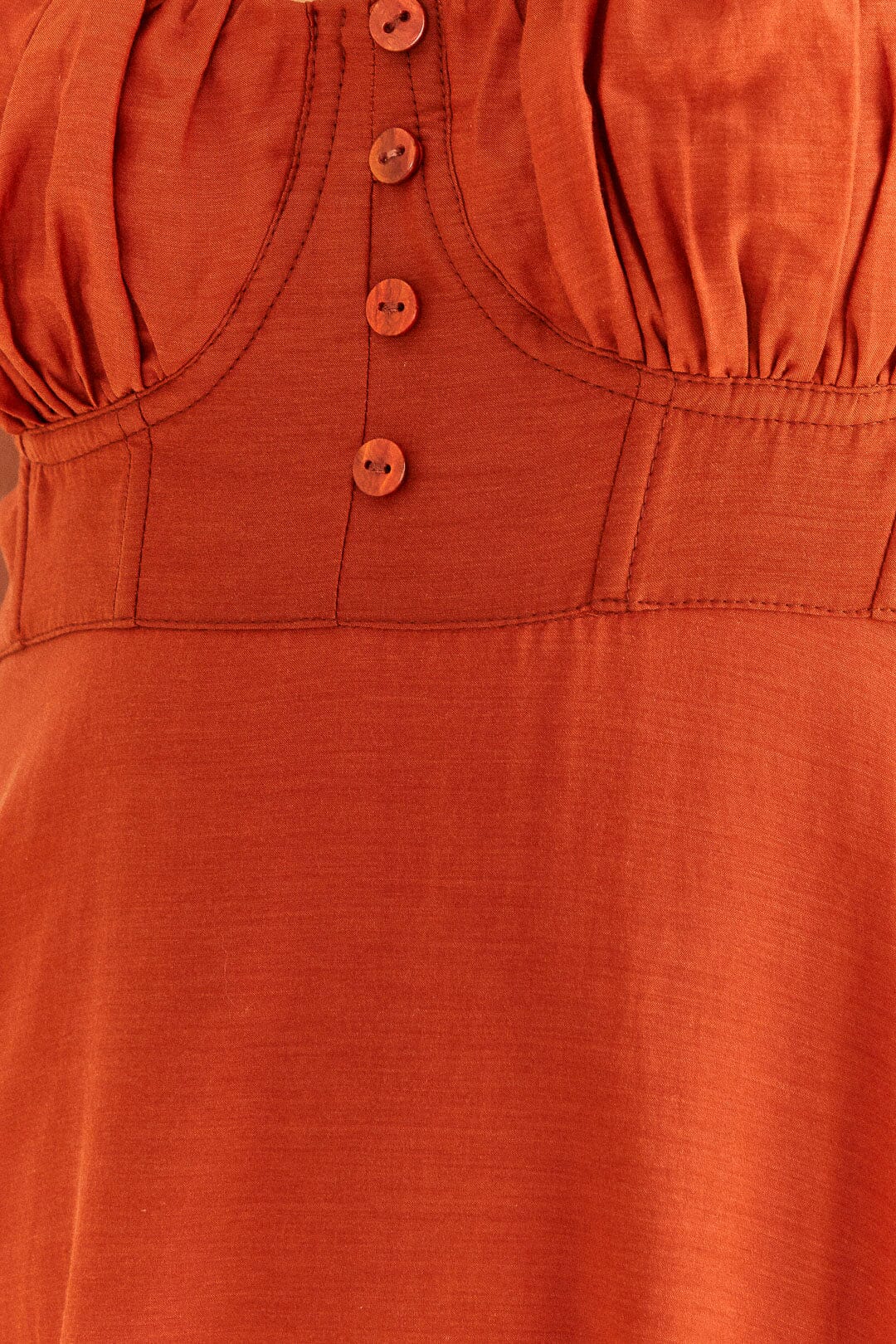 Farm Rio Brown Sleeveless Maxi Dress