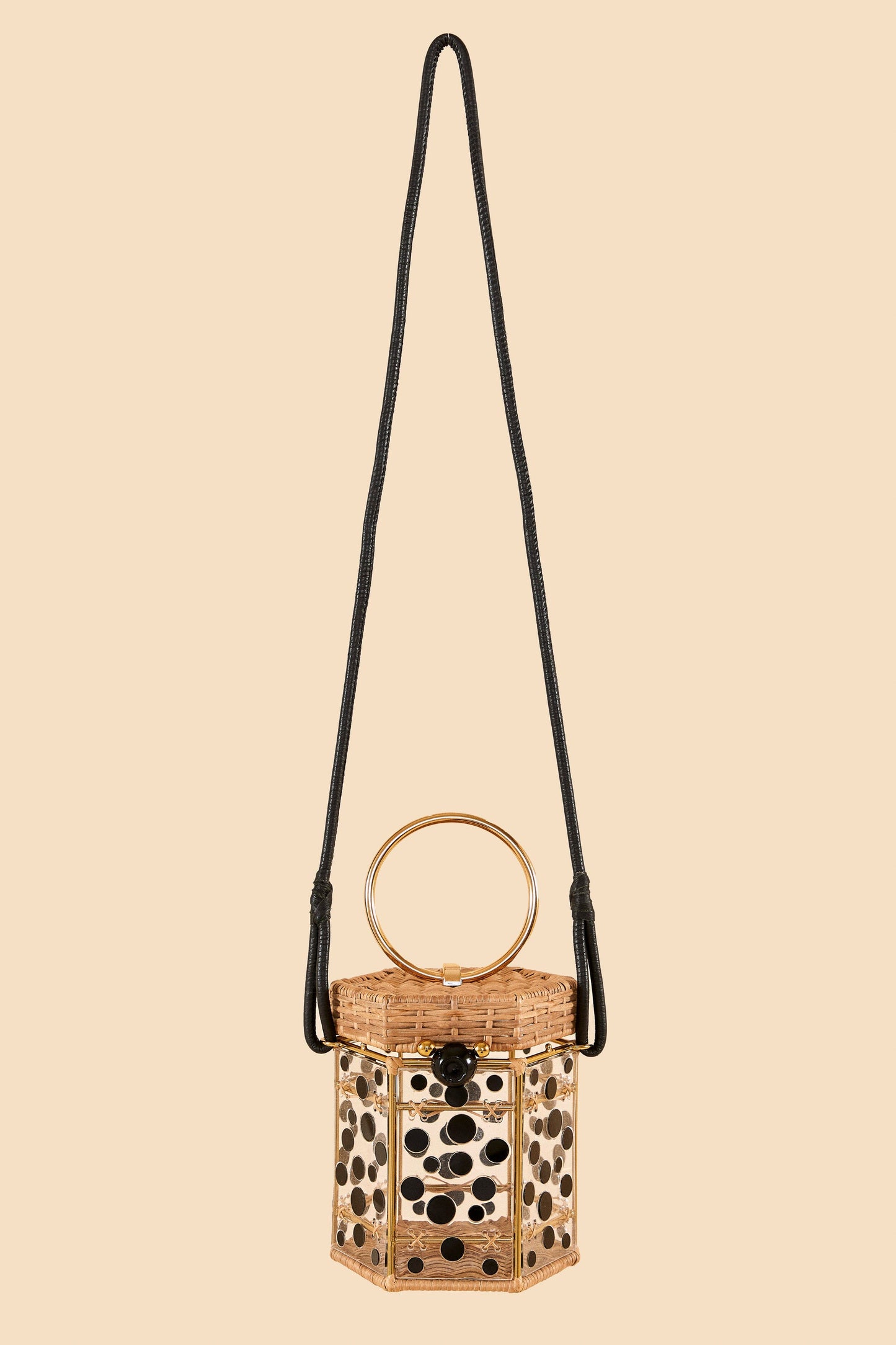 Farm Rio Black Waiwai Bag