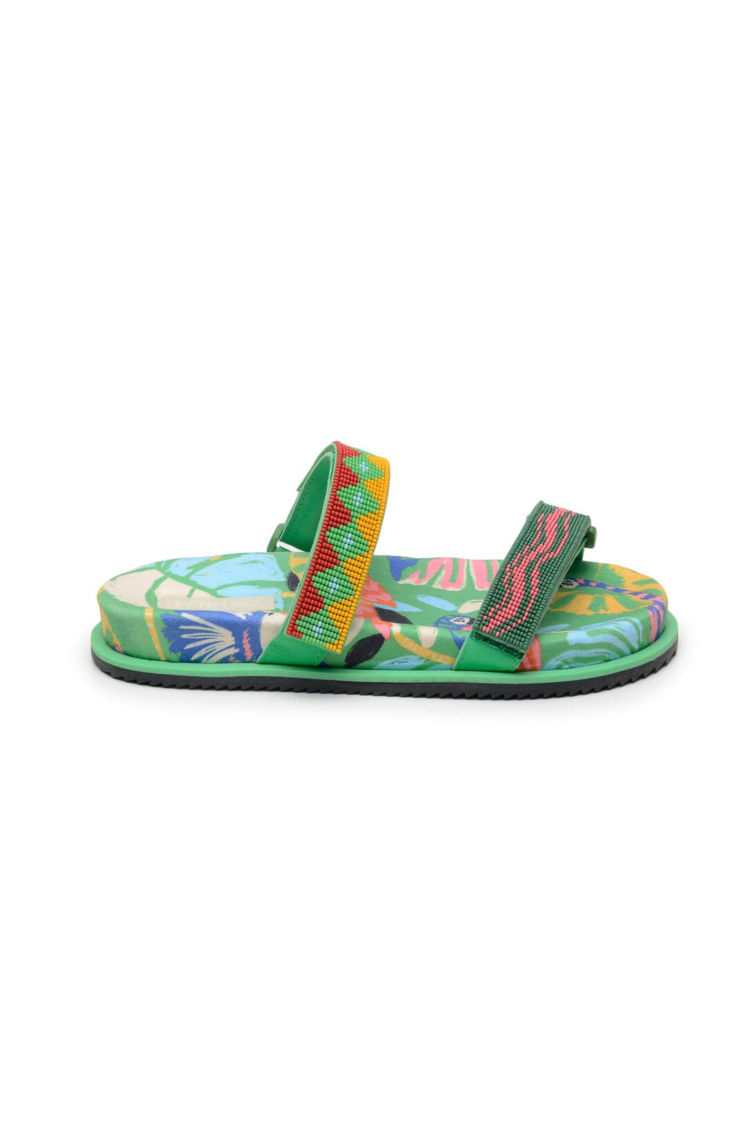 Farm Rio Colorful Forest Anatomic Slide Sandal