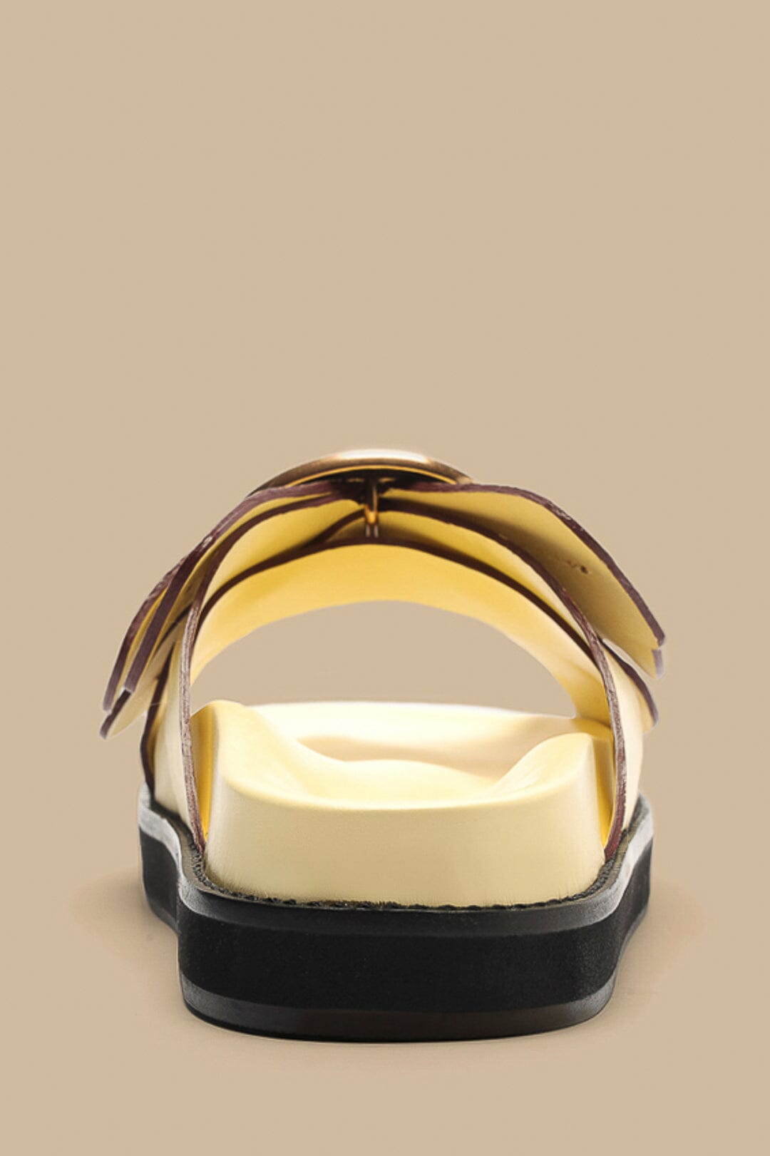 Farm Rio Banana Yellow Daisy Slide Sandal