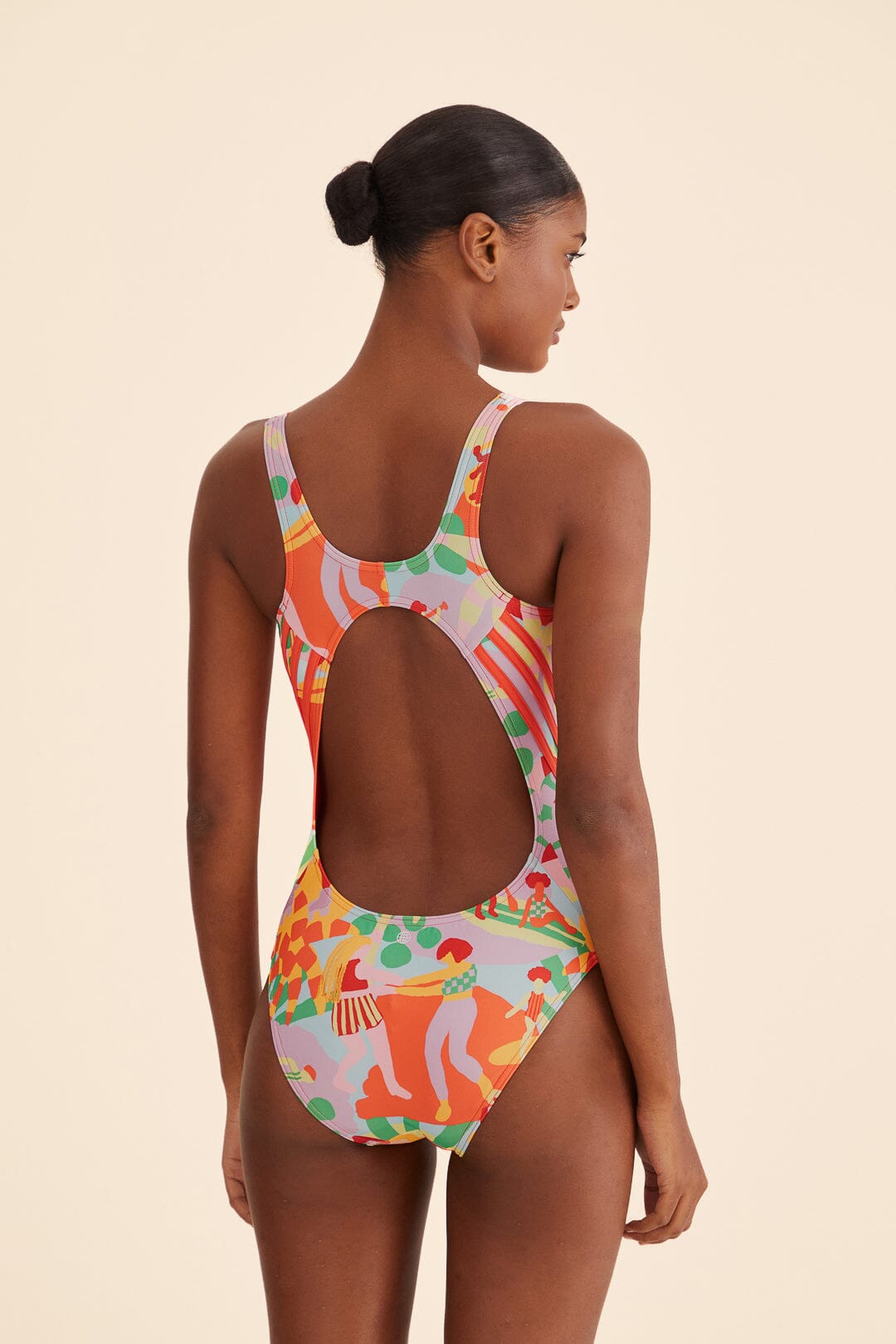 Farm Rio Adidas Farm Swimsuit Pearl Citrine