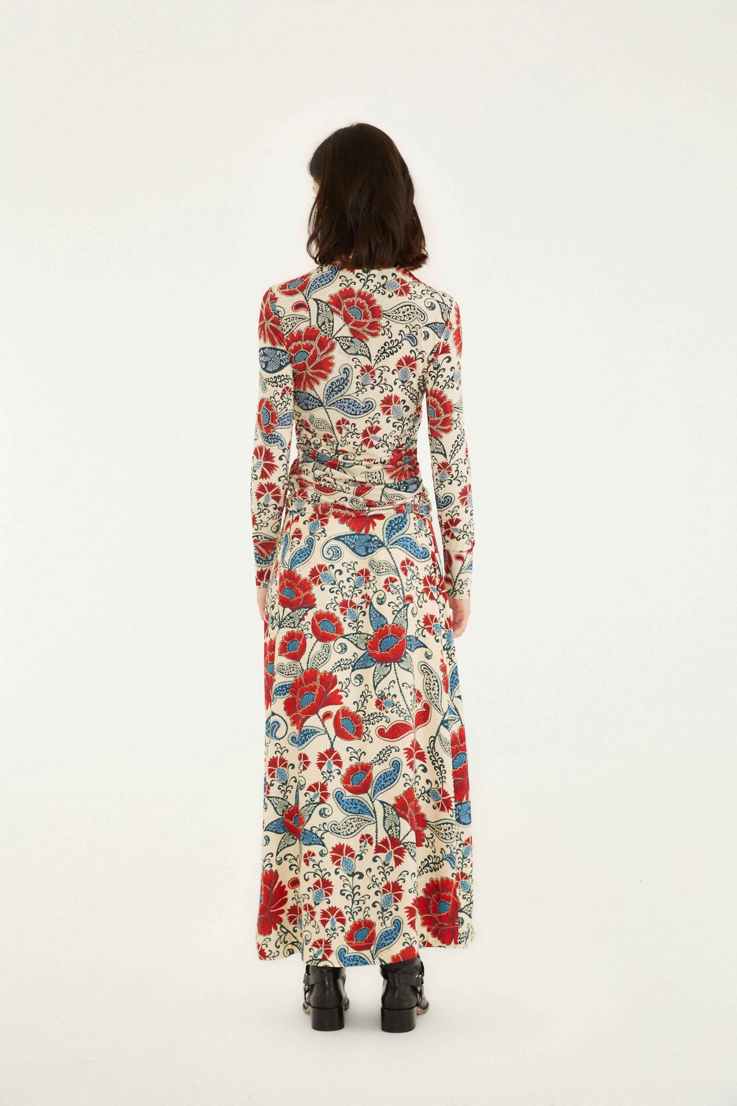 Farm Rio Sand Francesca Lenzing™ Ecovero™ Viscose Maxi Skirt