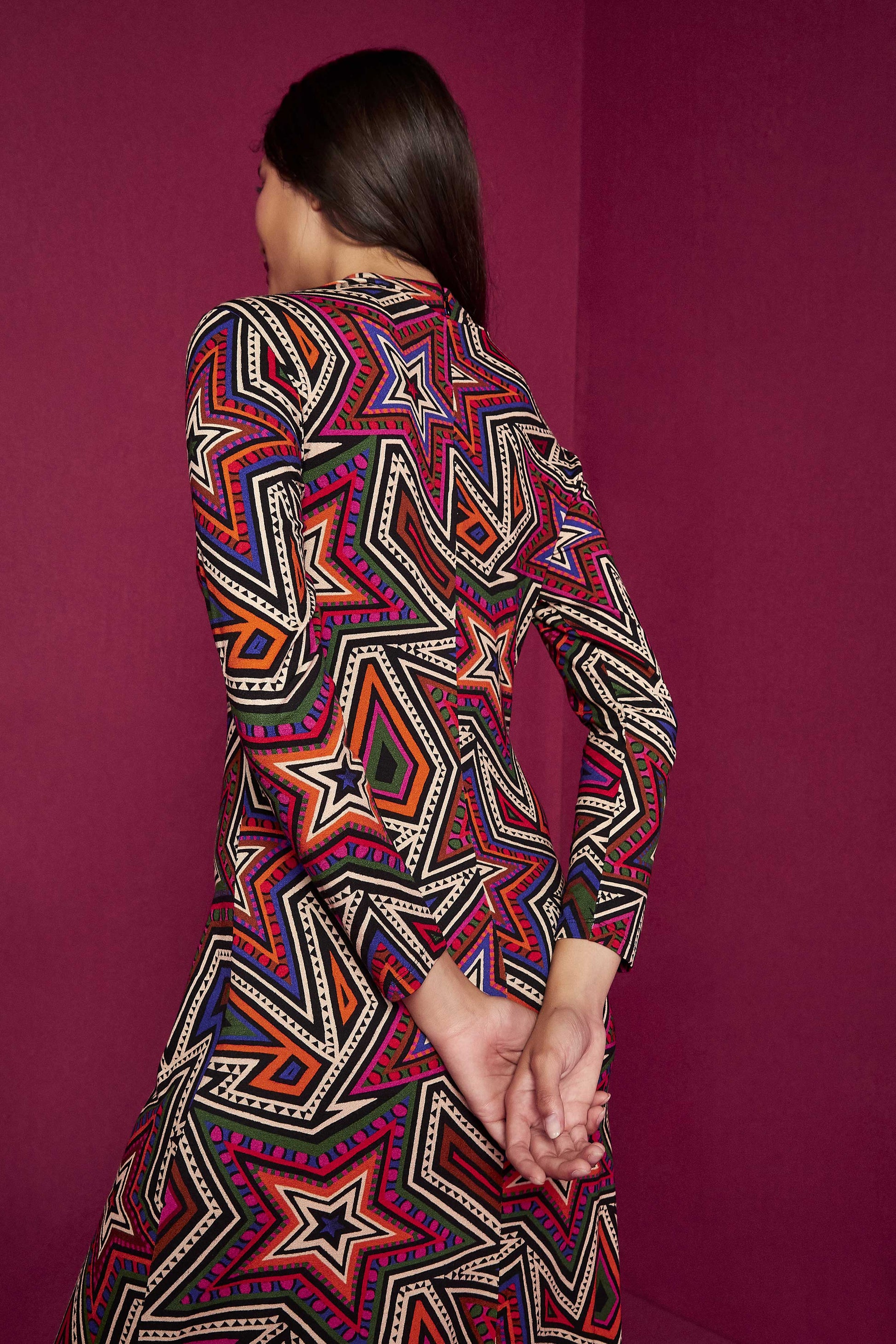 Farm Rio Mystic Trip Lenzing™ Ecovero™ Jersey Dress