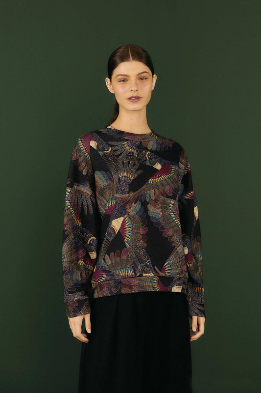Farm Rio Borogodo Toucans Sweatshirt