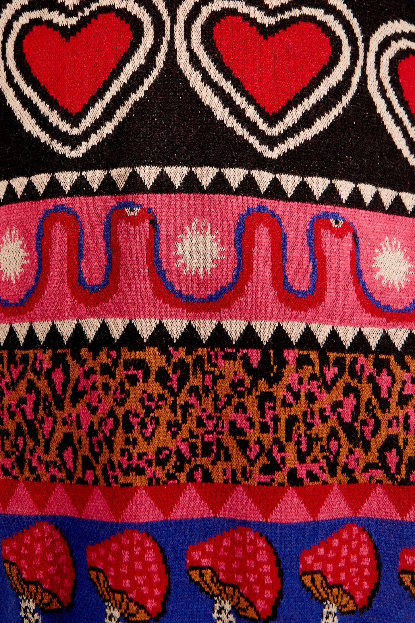 Farm Rio Graphic Elements Ainika Cardigan