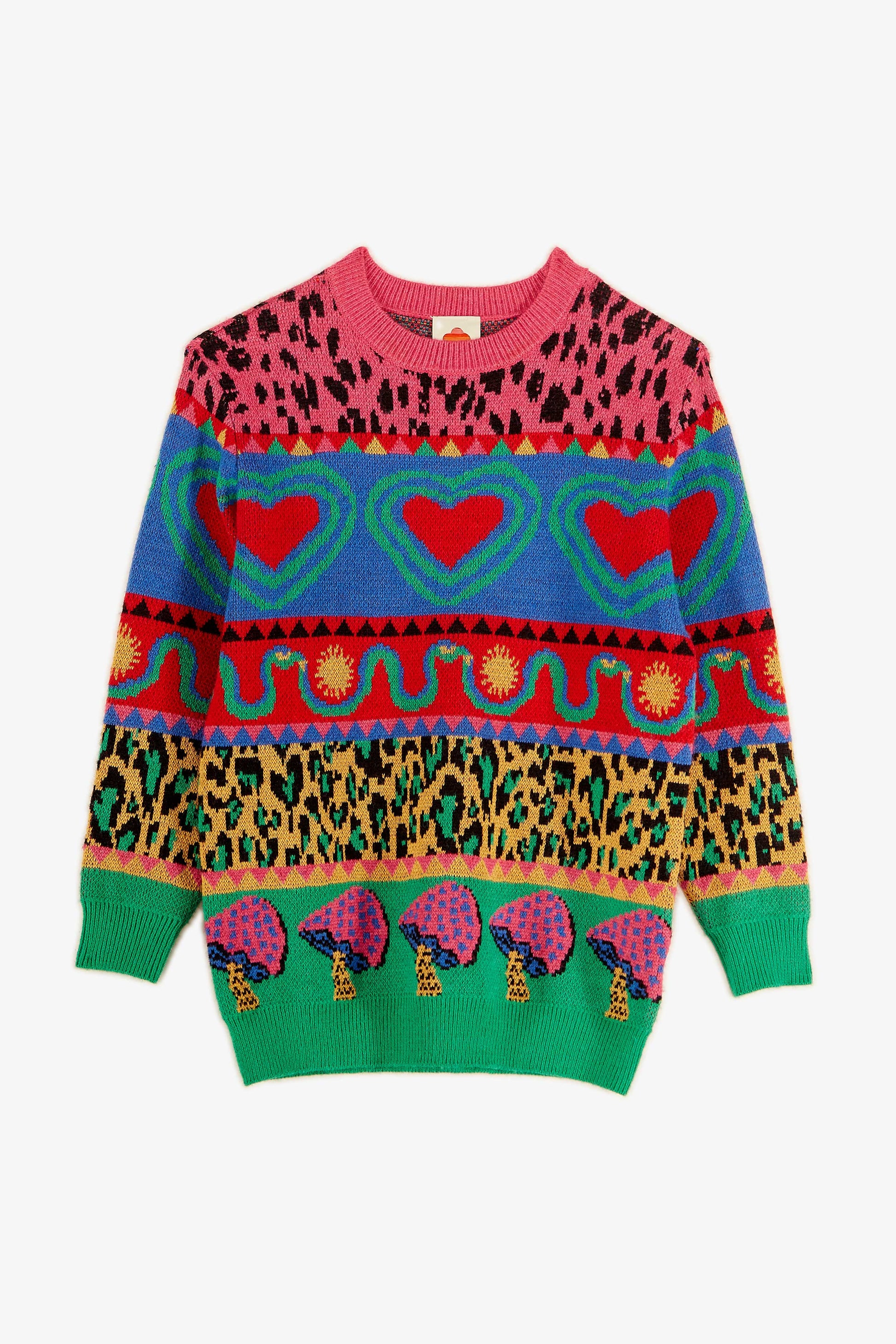 Farm Rio Graphic Elements Ainika Sweater
