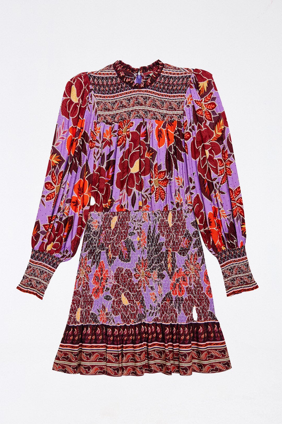 Farm Rio Sweet Floral Mini Dress