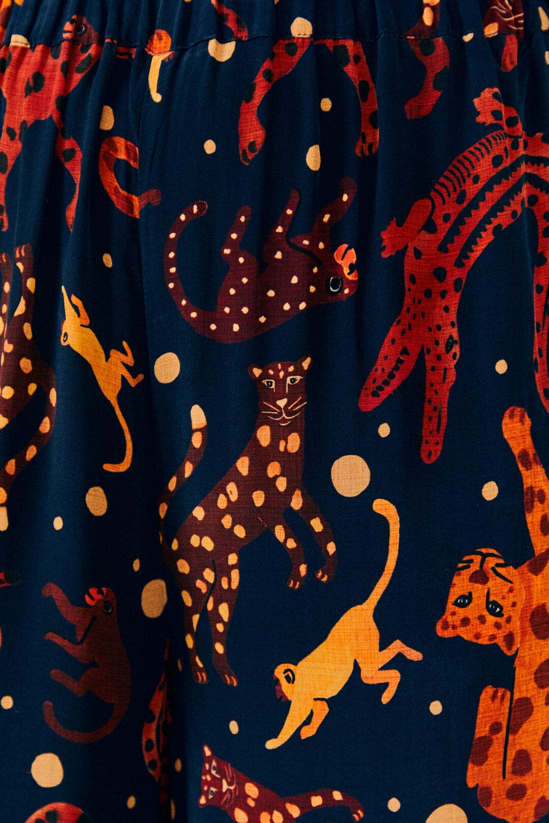 Farm Rio Navy Animal Sky Pants