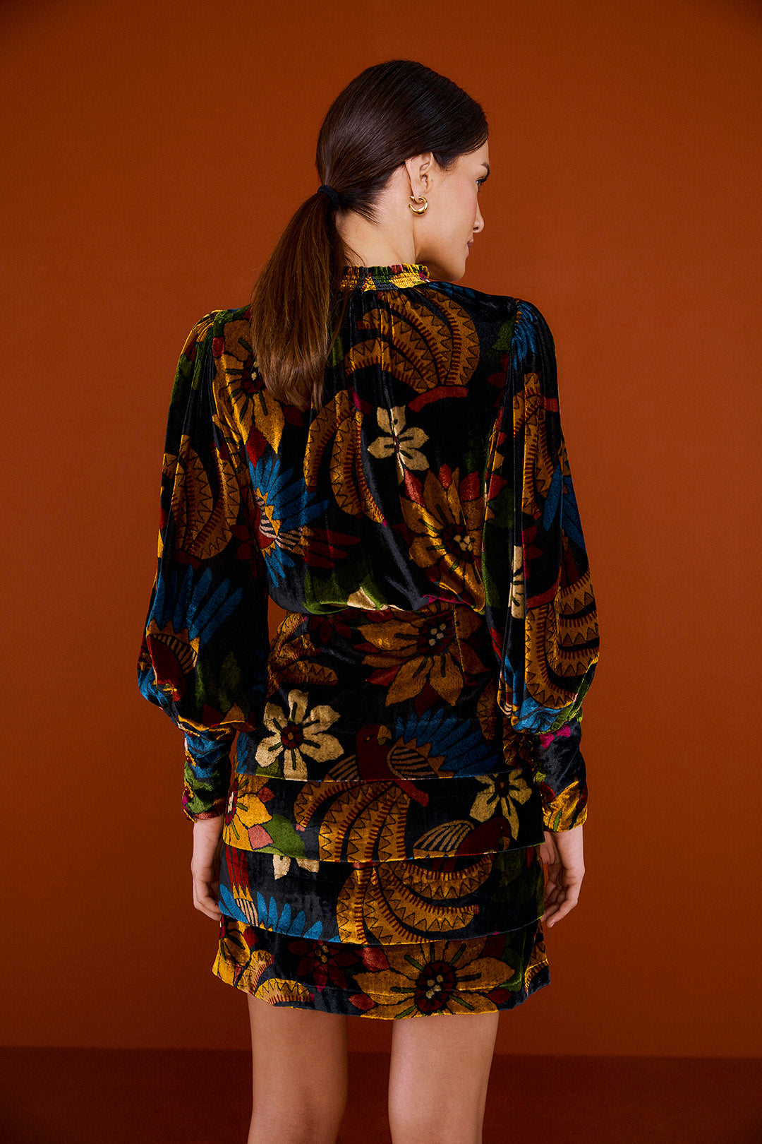 Farm Rio Macaw Ballet Mini Dress
