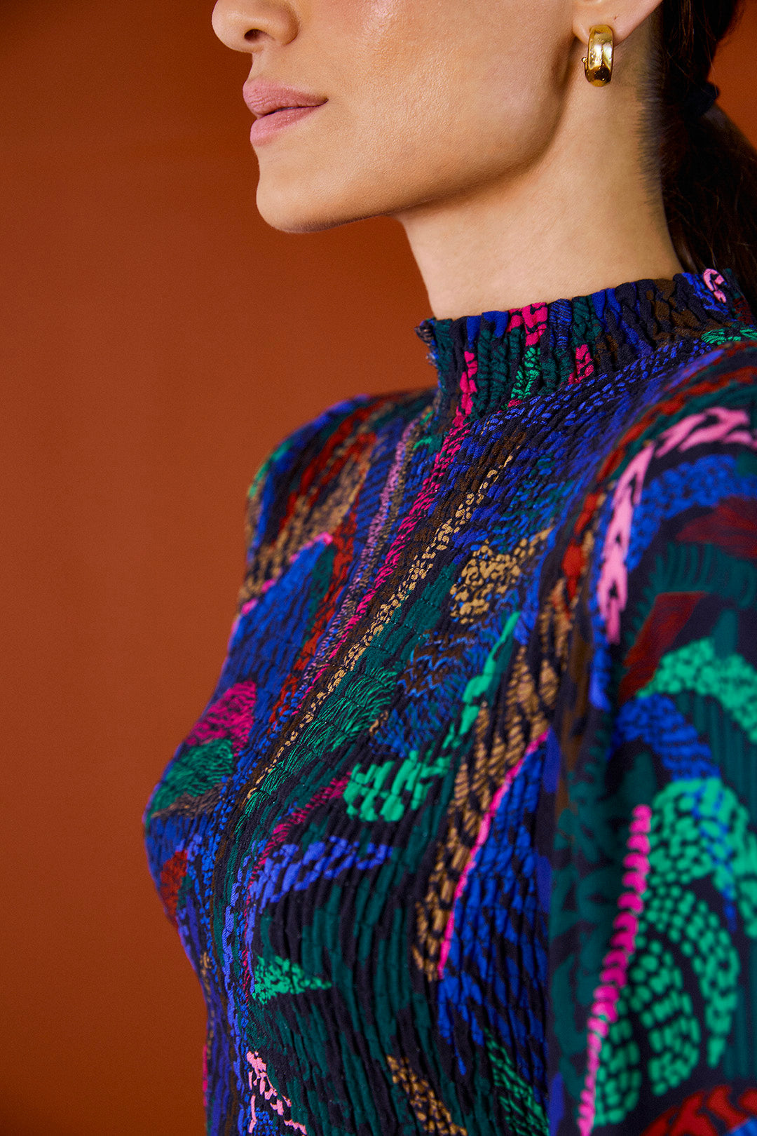 Farm Rio Amazonia Night Mini Dress