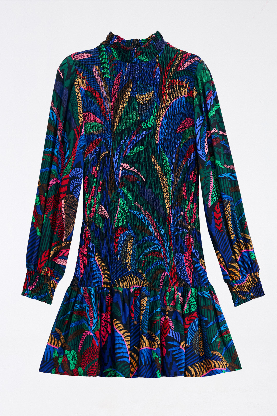 Farm Rio Amazonia Night Mini Dress
