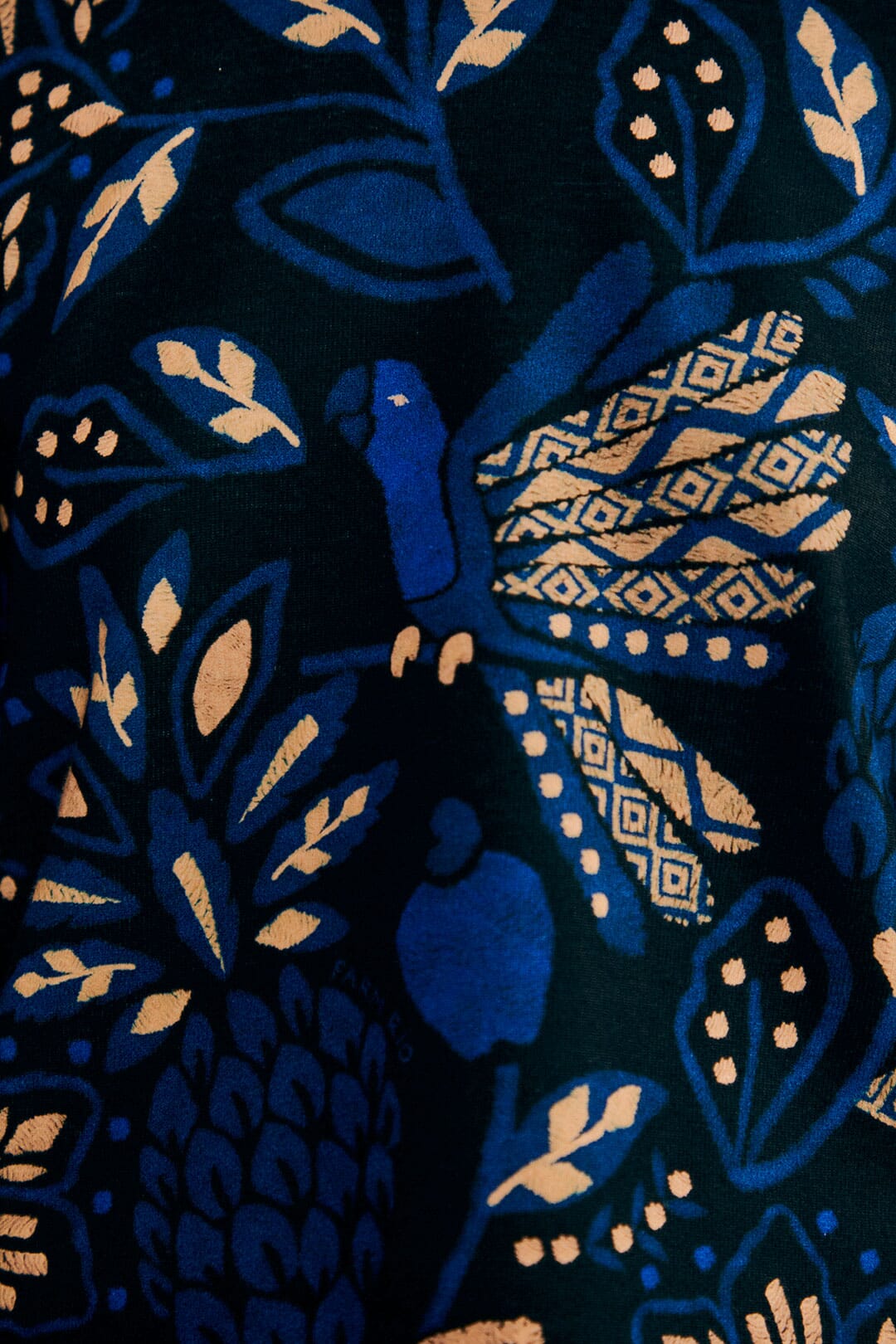 Farm Rio Black Macaw Forest Sweatshirt