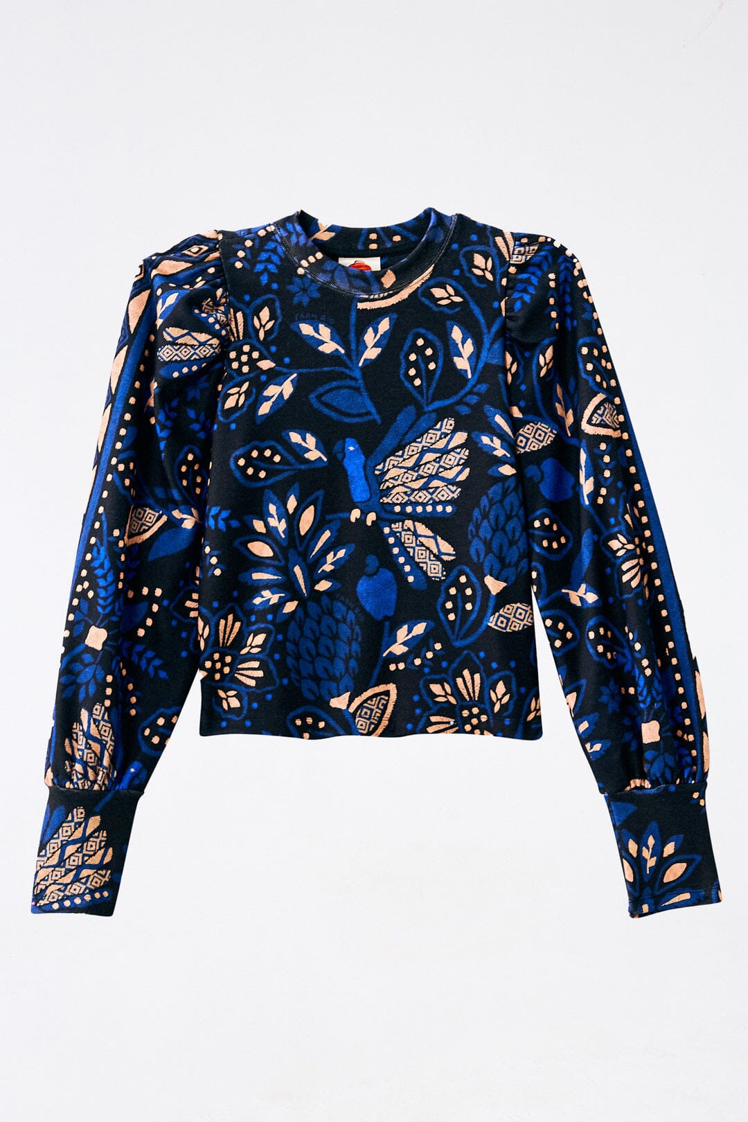 Farm Rio Black Macaw Forest Sweatshirt