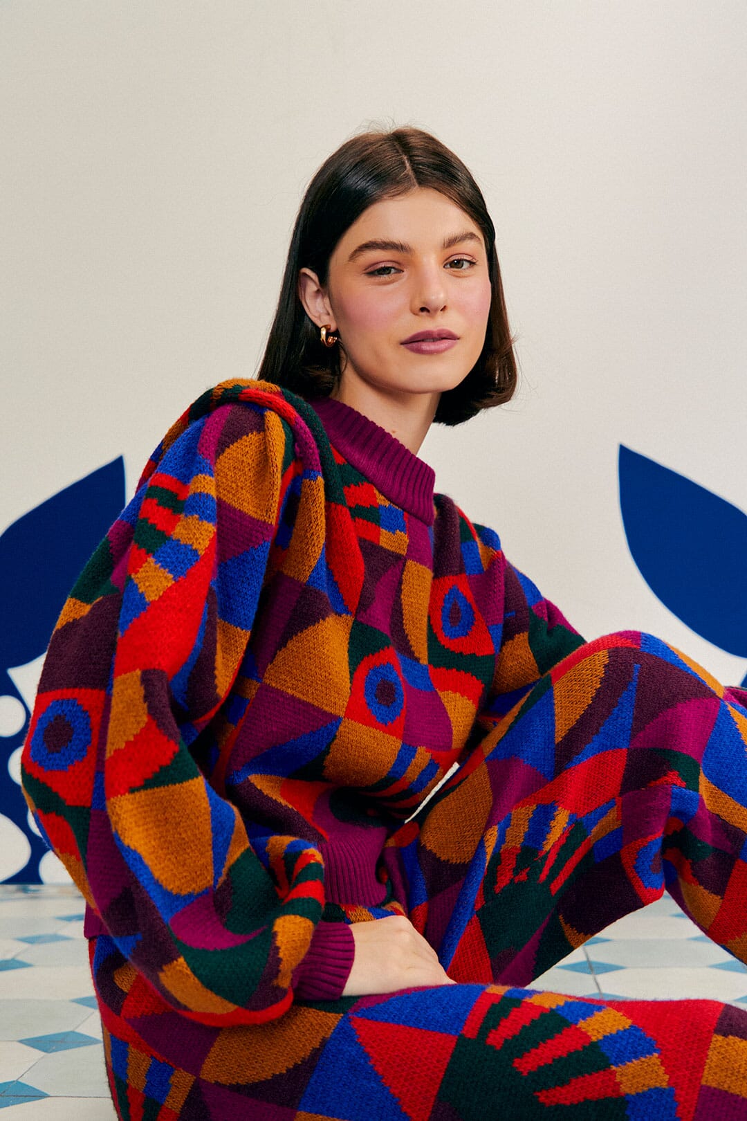 Farm Rio Graphic Toucans Sweater