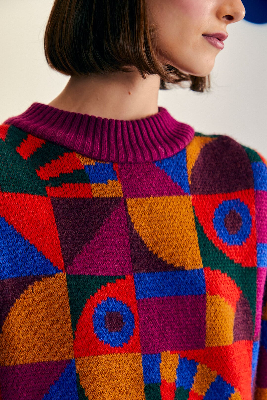 Farm Rio Graphic Toucans Sweater