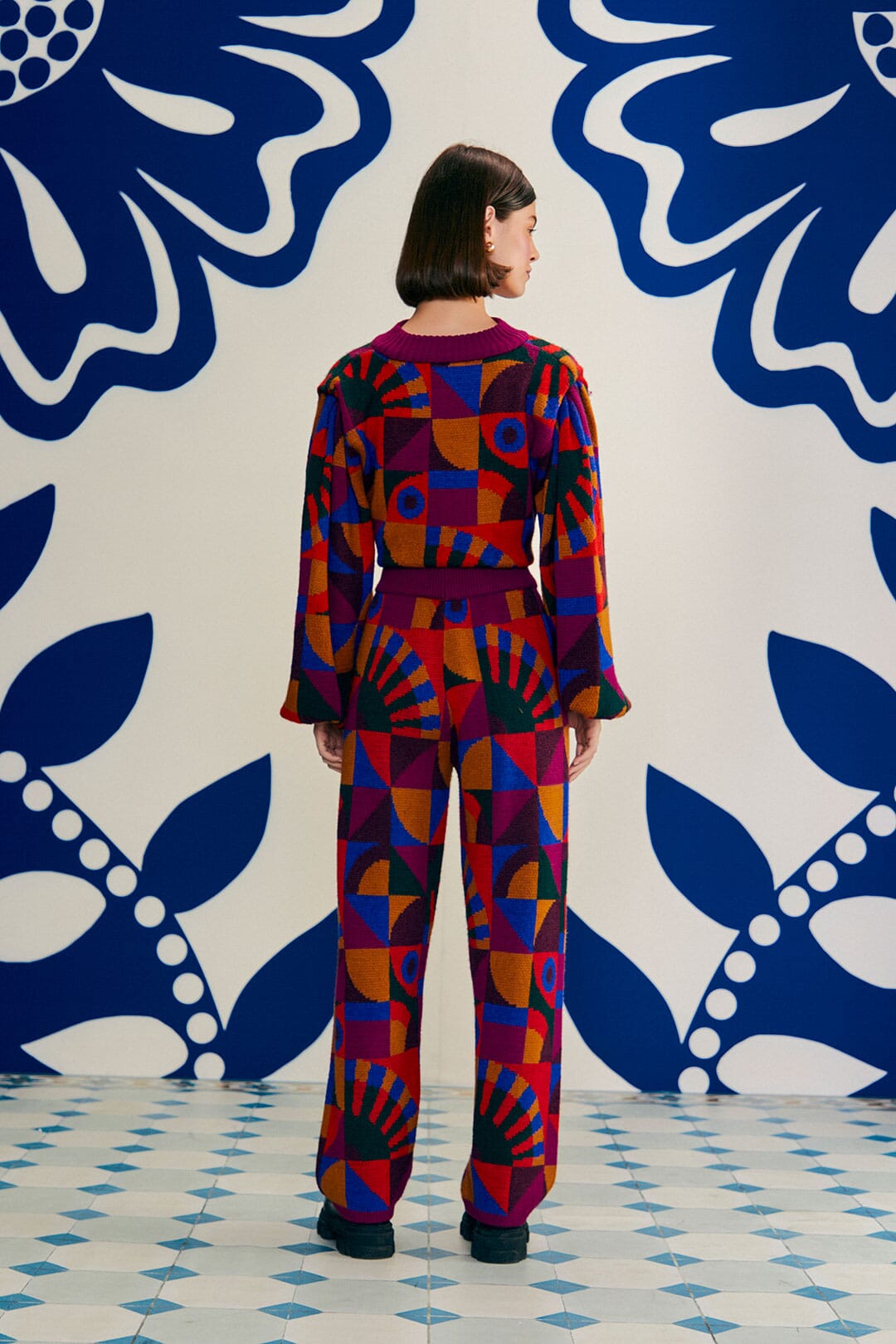 Farm Rio Graphic Toucans Sweater Pants