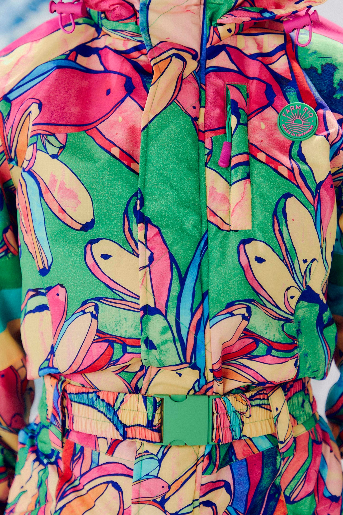 Farm Rio Bananas Ski Jumpsuit