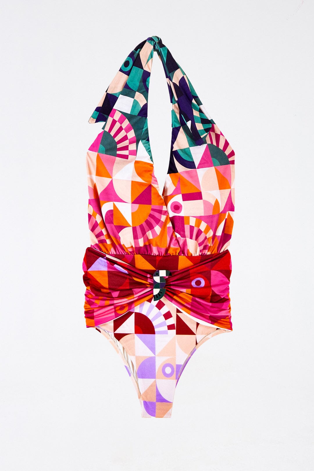 Farm Rio Ombre Graphic Toucans One Piece Swimsuit