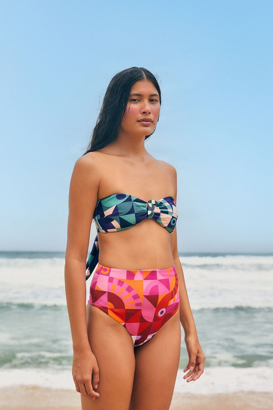 Farm Rio Ombre Graphic Toucans Bikini Bottom