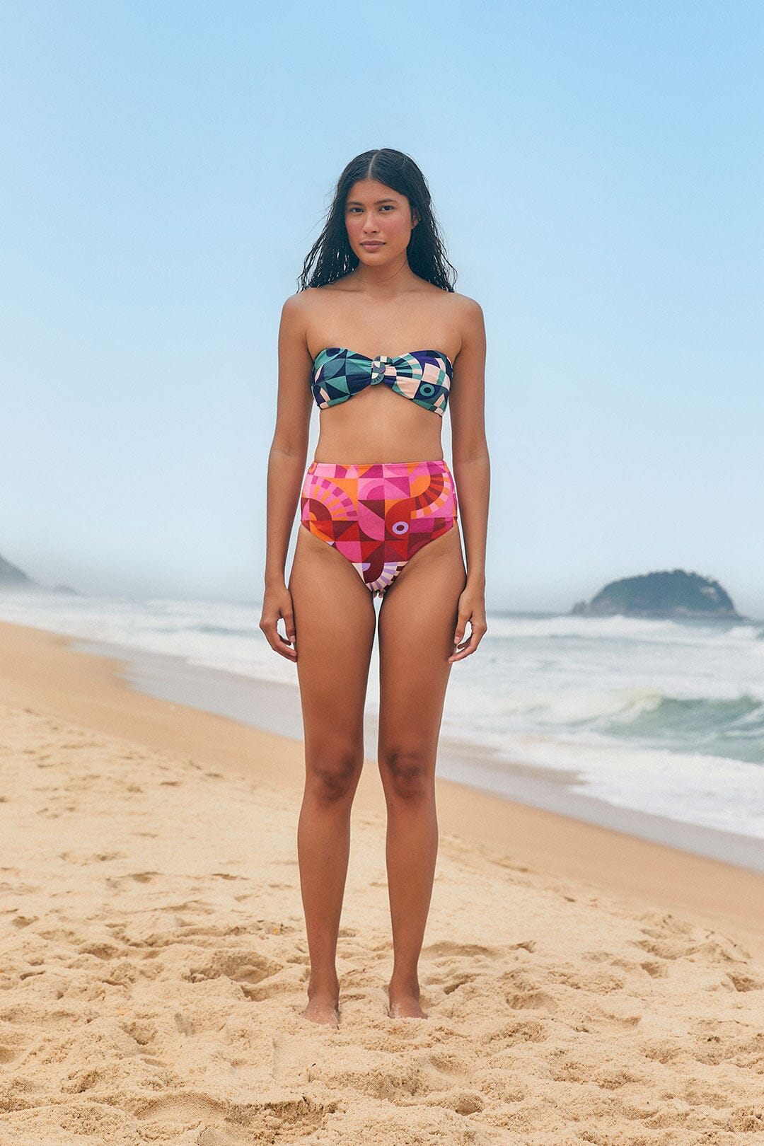 Farm Rio Ombre Graphic Toucans Bikini Bottom