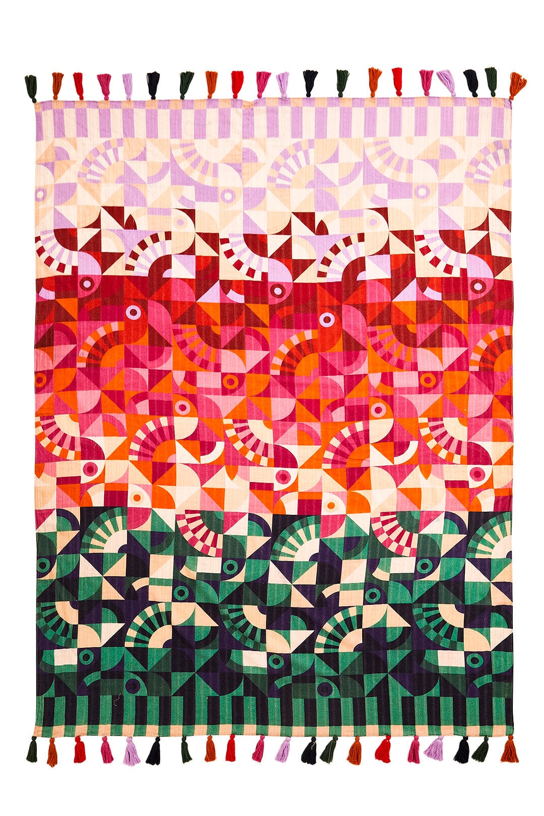 Farm Rio Ombre Graphic Toucans Multicolor Sarong