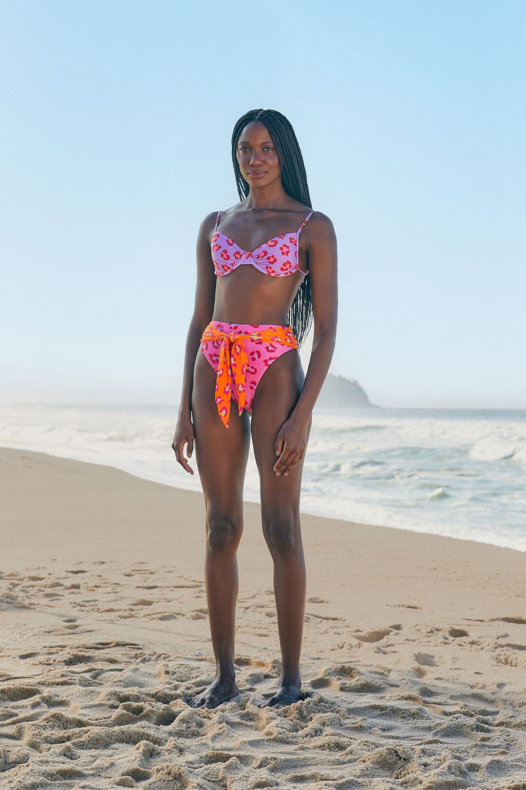 Farm Rio Maxi Leopard Patch Bikini Bottom