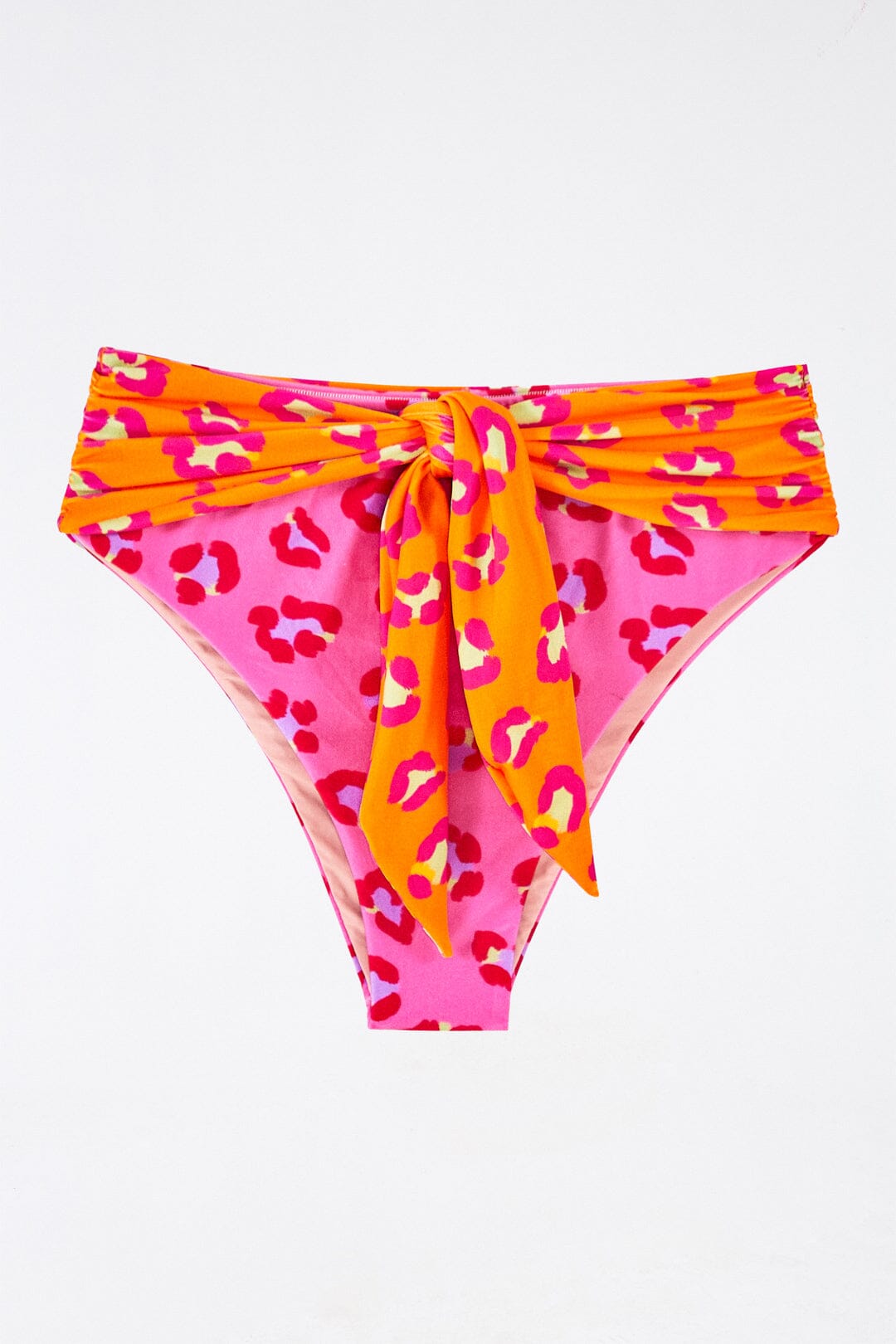 Farm Rio Maxi Leopard Patch Bikini Bottom