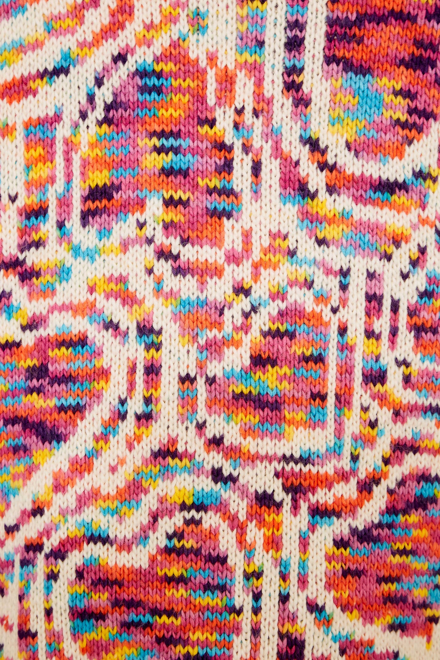 Farm Rio Multicolored Wild Hearts Cardigan