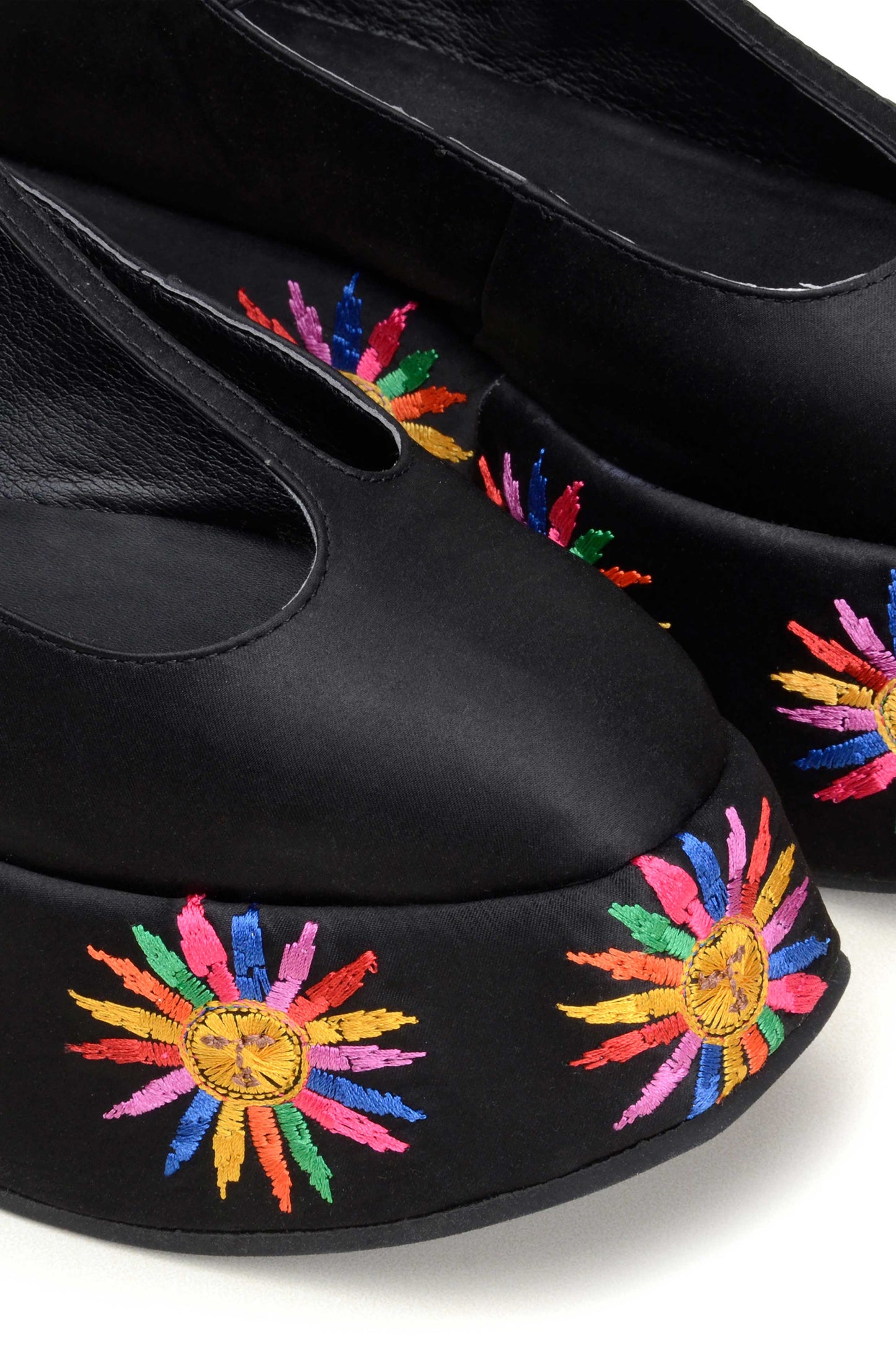  Black Platform Ballerina Mary Jane