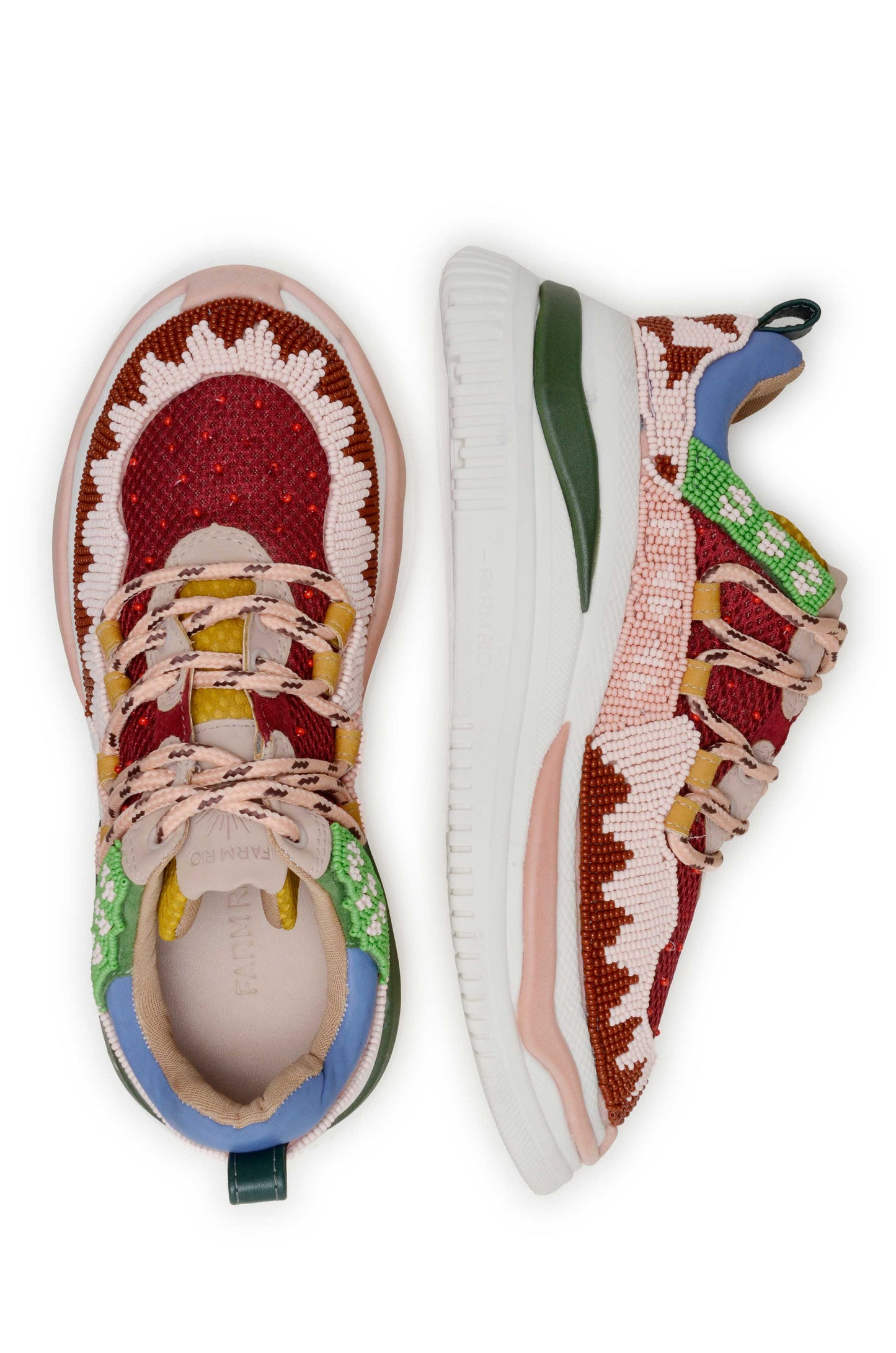 Farm Rio Multicolored Embroidered Sneaker