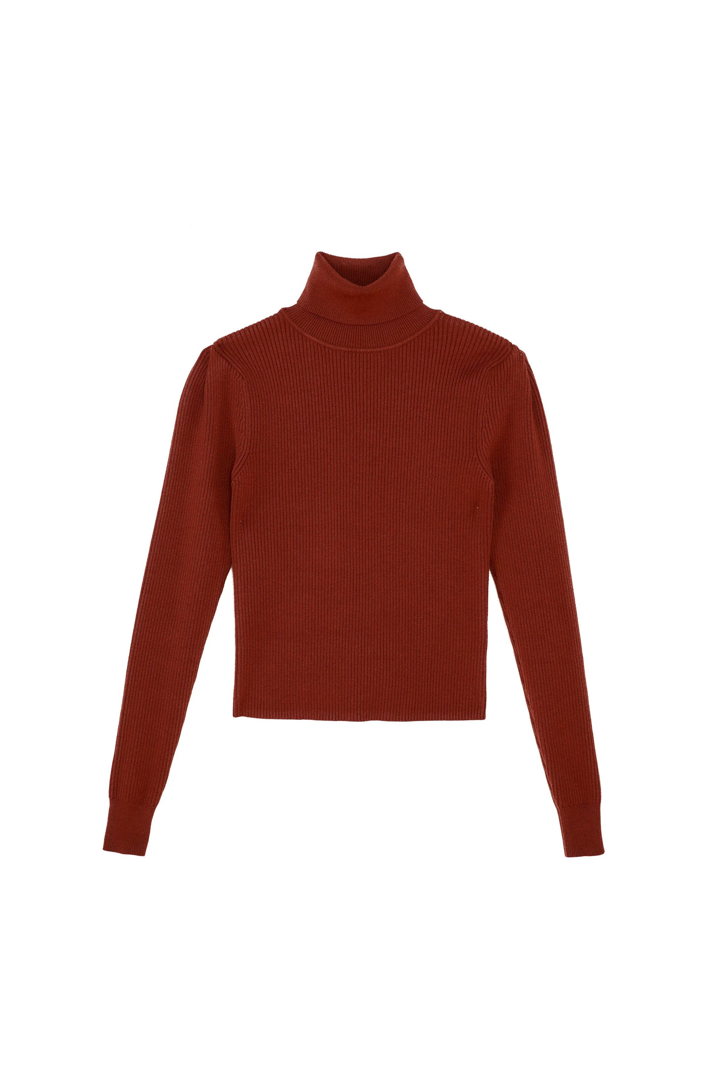 Farm Rio BROWN KNIT BLOUSE