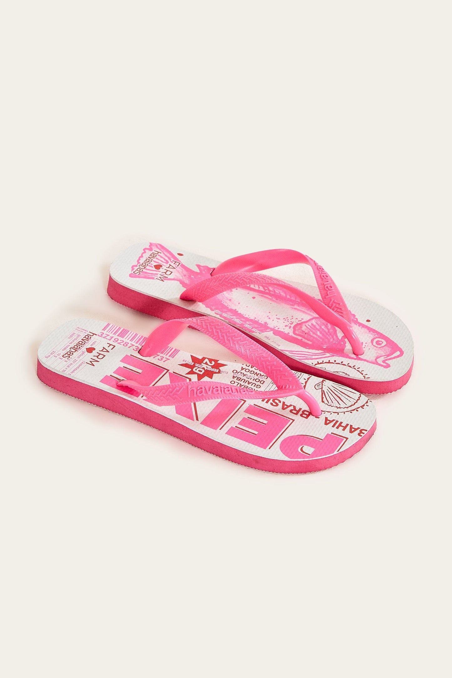  Pink Peixe Havaianas Sandals
