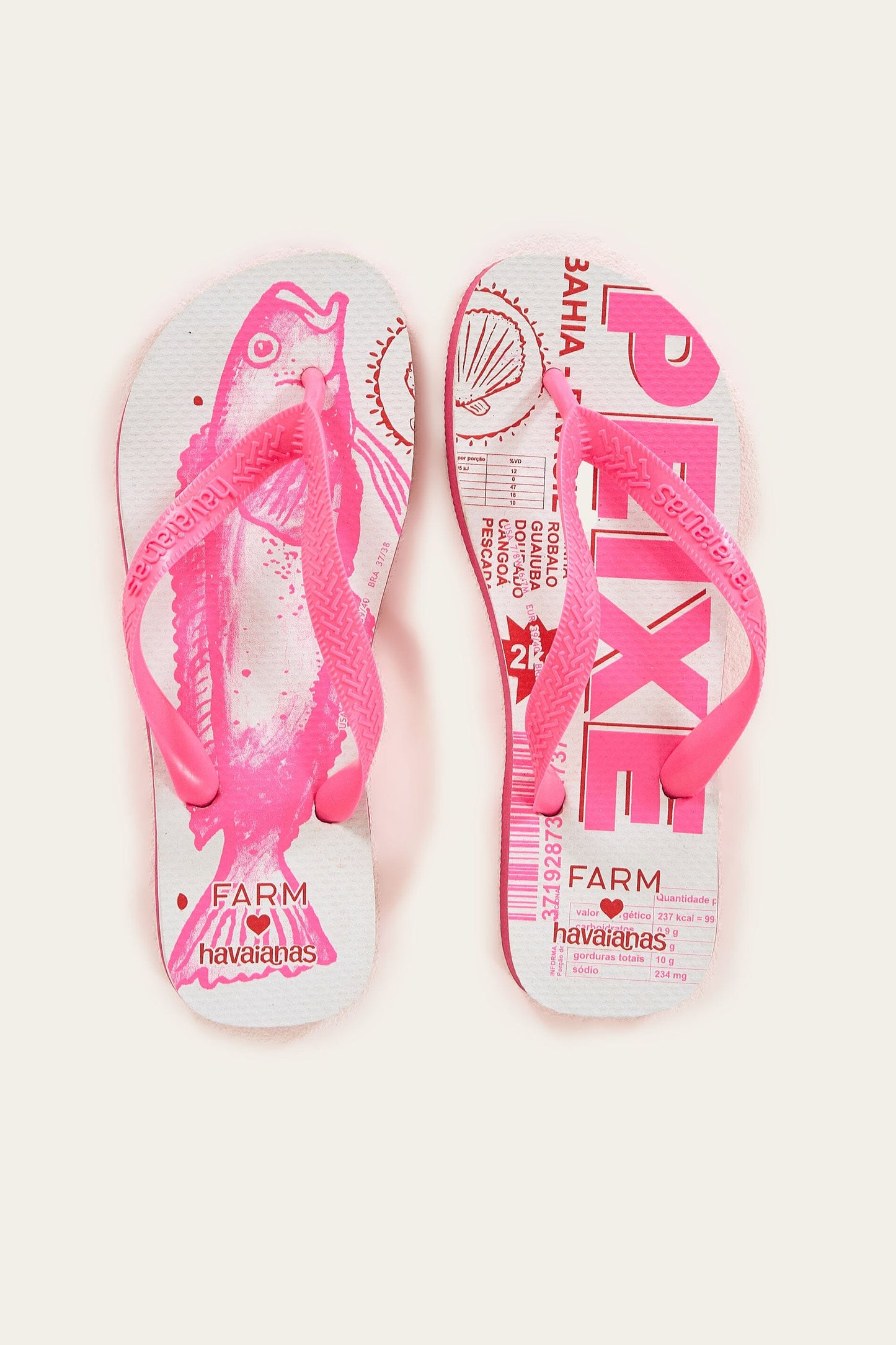  Pink Peixe Havaianas Sandals