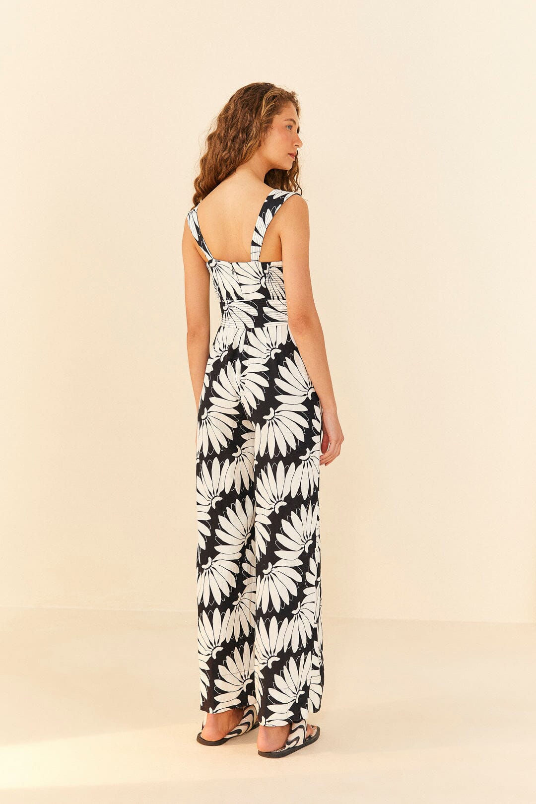 Farm Rio Black Copacabana Jumpsuit