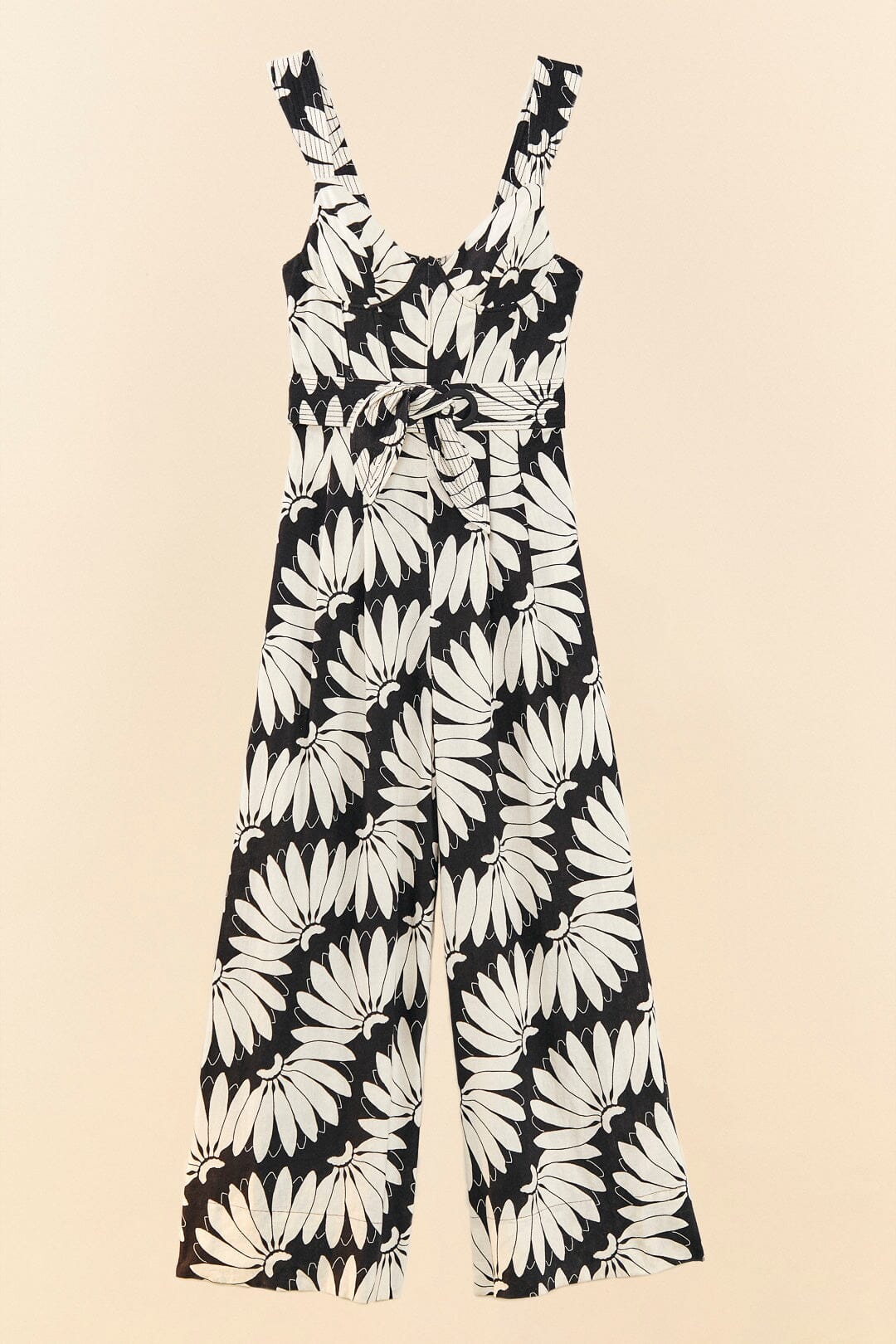 Farm Rio Black Copacabana Jumpsuit