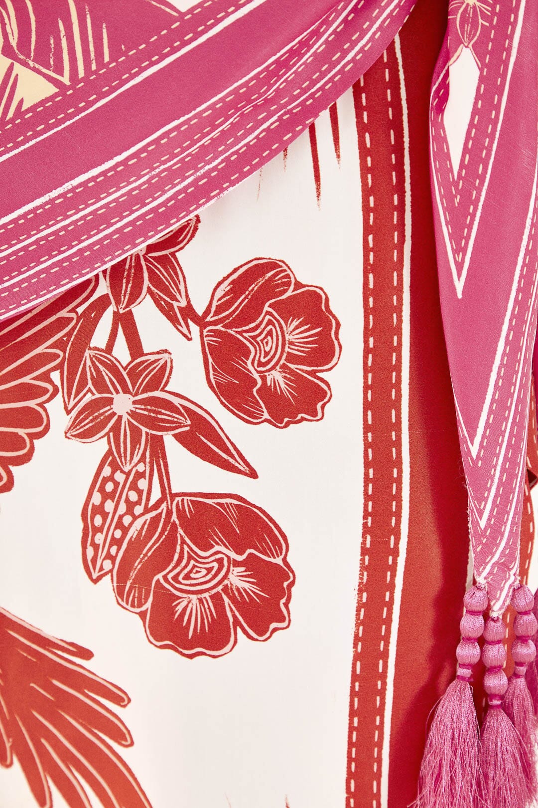 Farm Rio Tropical Dream Lenzing™ Ecovero™ ViscoseMidi Skirt