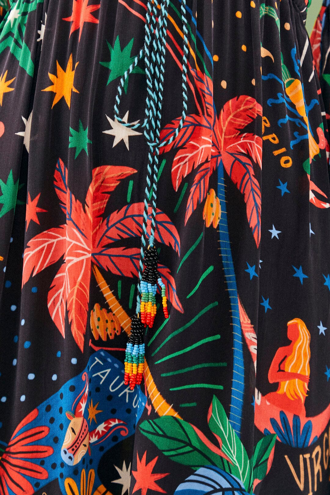 Farm Rio Zodiac Maxi Dress
