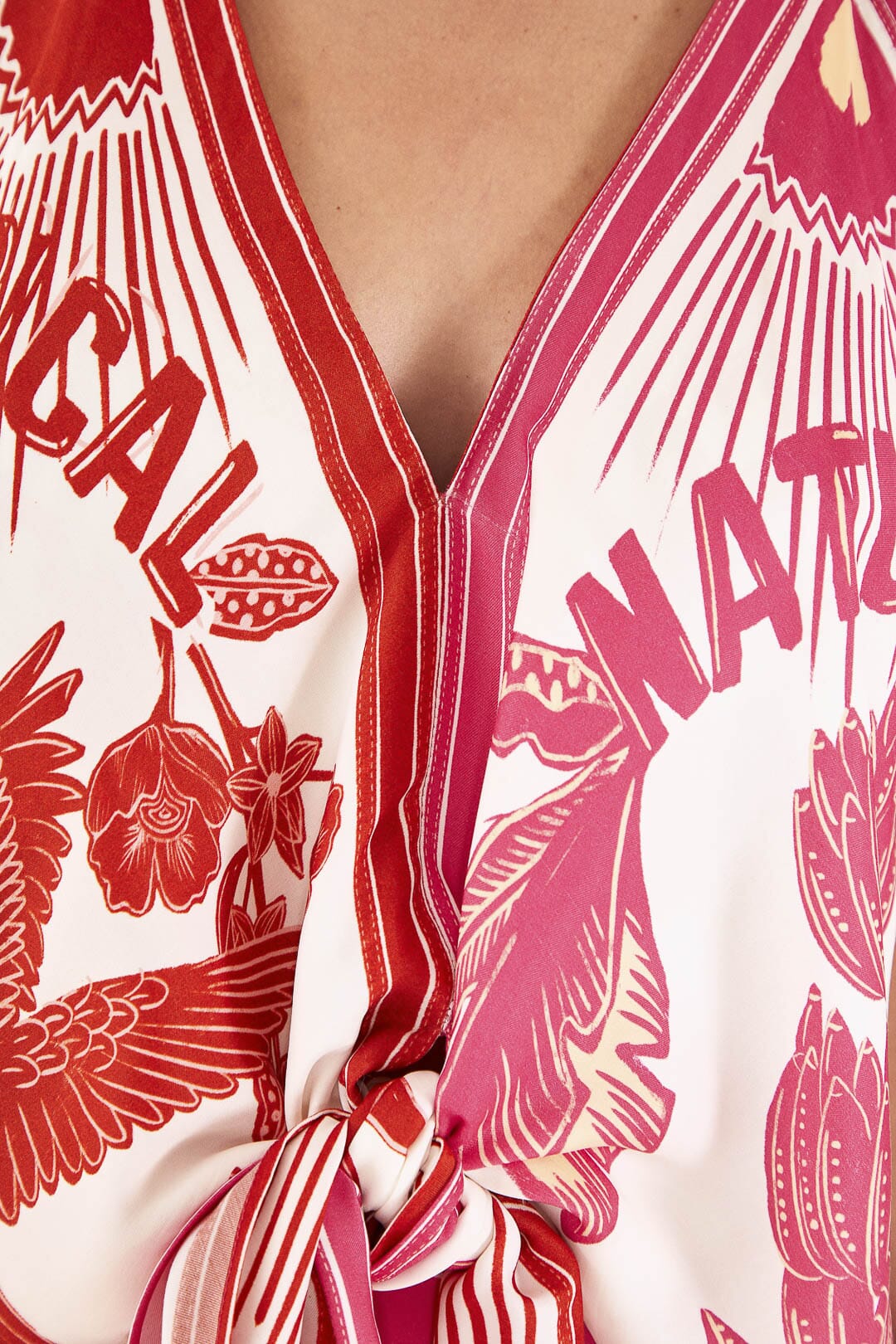 Farm Rio Tropical Dream Lenzing™ Ecovero™ Viscose Halter Blouse