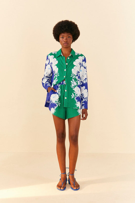 Farm Rio Soft Garden Shorts