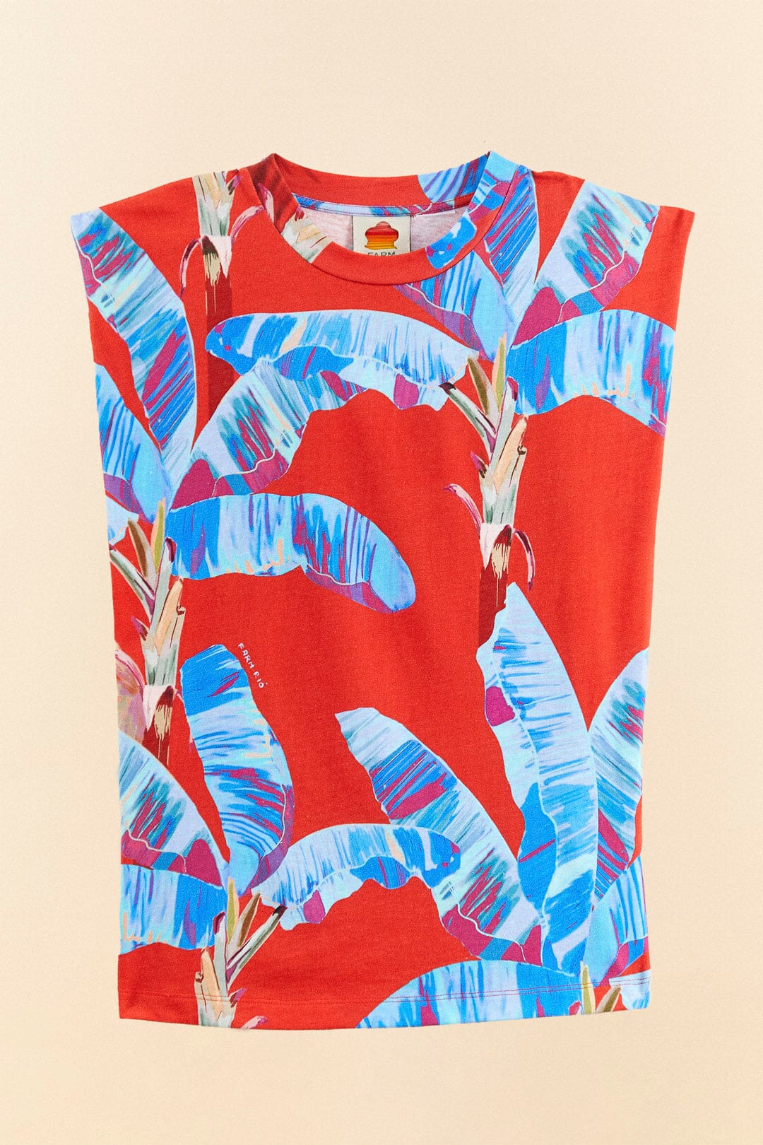 Farm Rio Red Sweet Jungle Organic Cotton T-Shirt