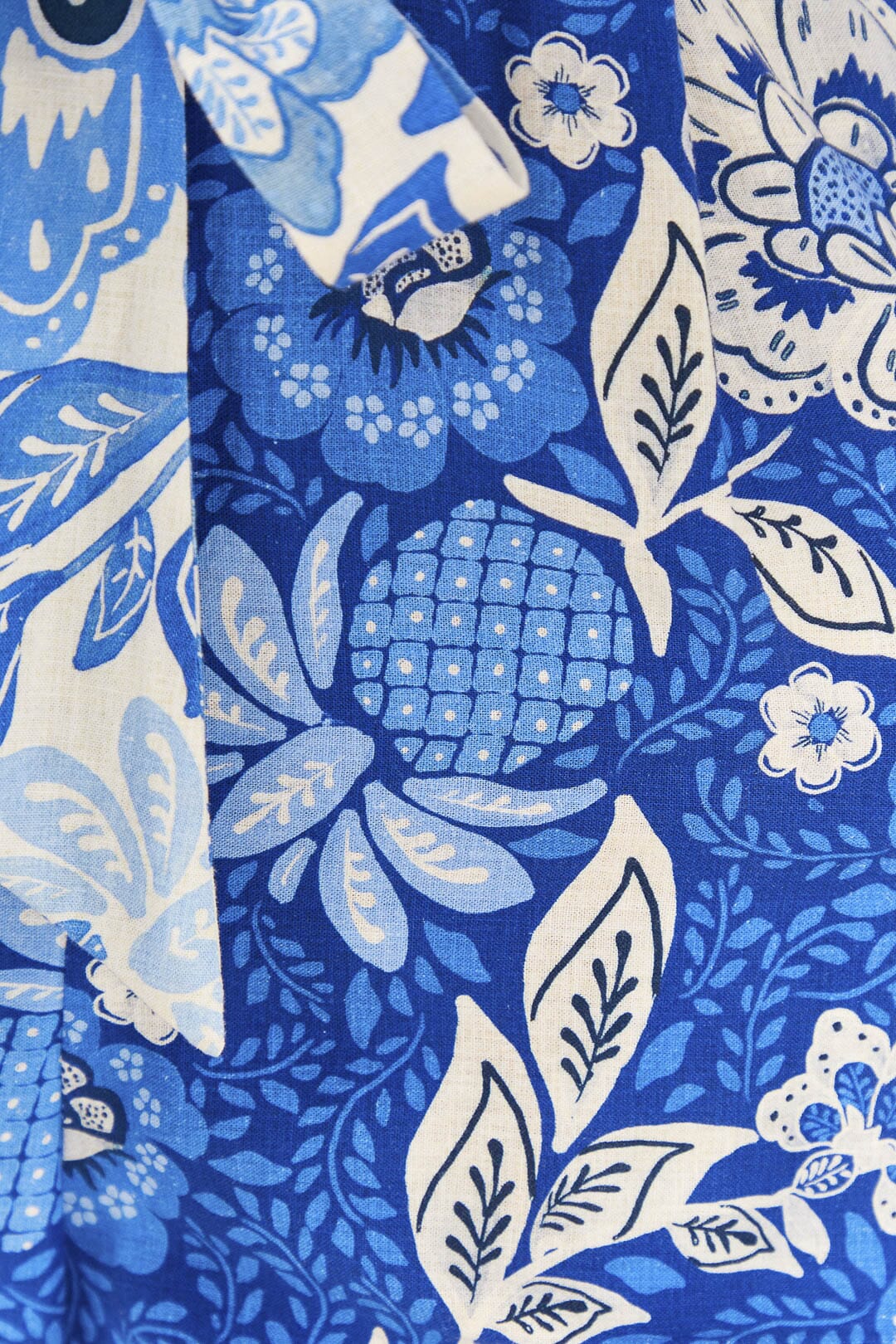Farm Rio Blue Full Of Flowers Jumpsuit
